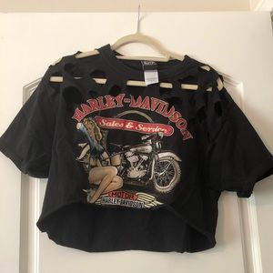 Harley Davidson graphic t